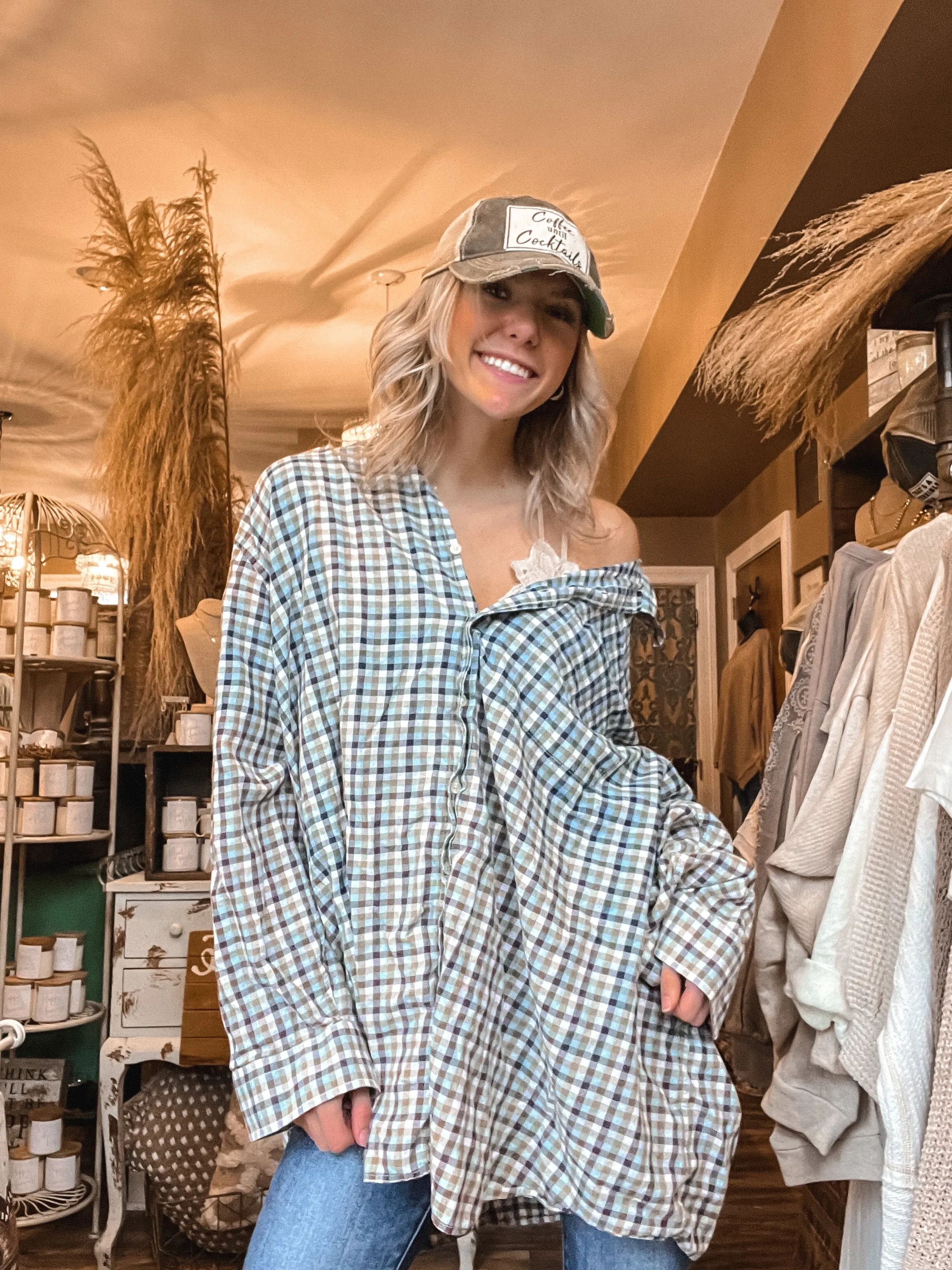 1HG Vintage Clover Flannel