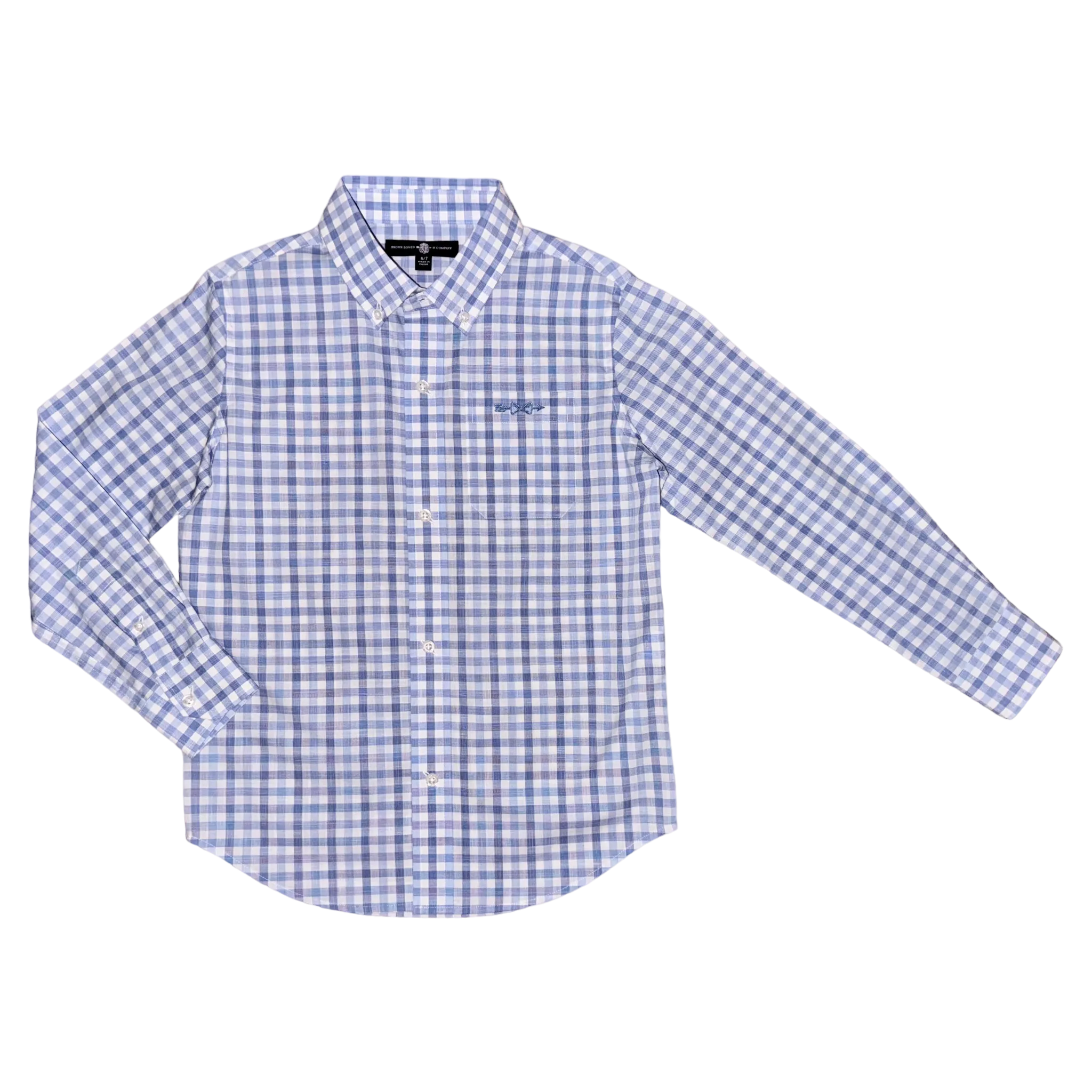 Bowen Arrow Button Down – Waterfront Park Plaid