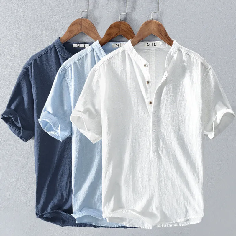 Coastal Drift Button-Down