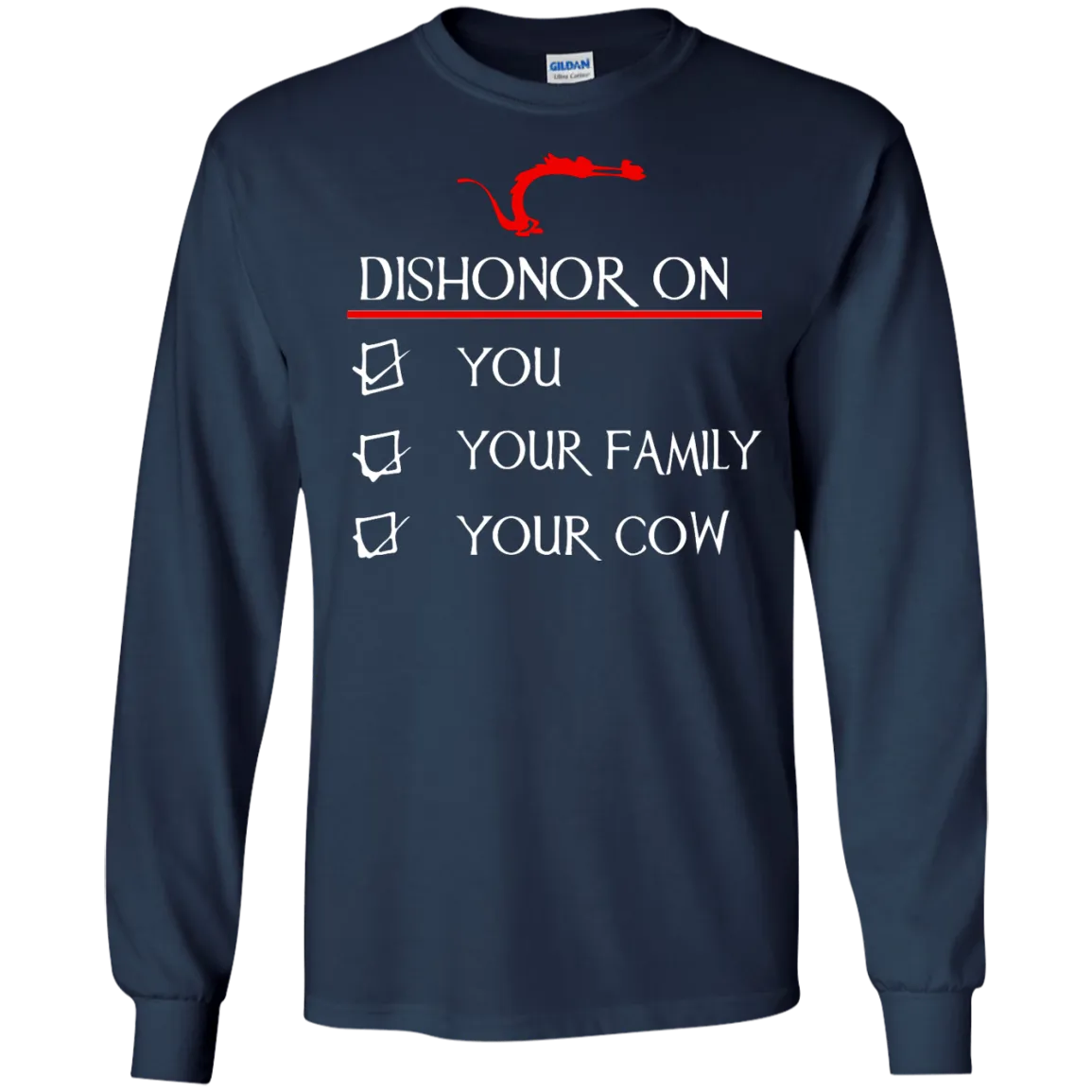 Dishonor on you your family your cow shirt, hoodie, tank