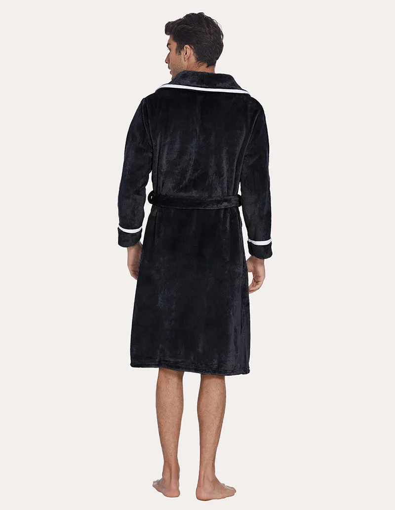 Ekouaer Men Flannel Robe (US Only)