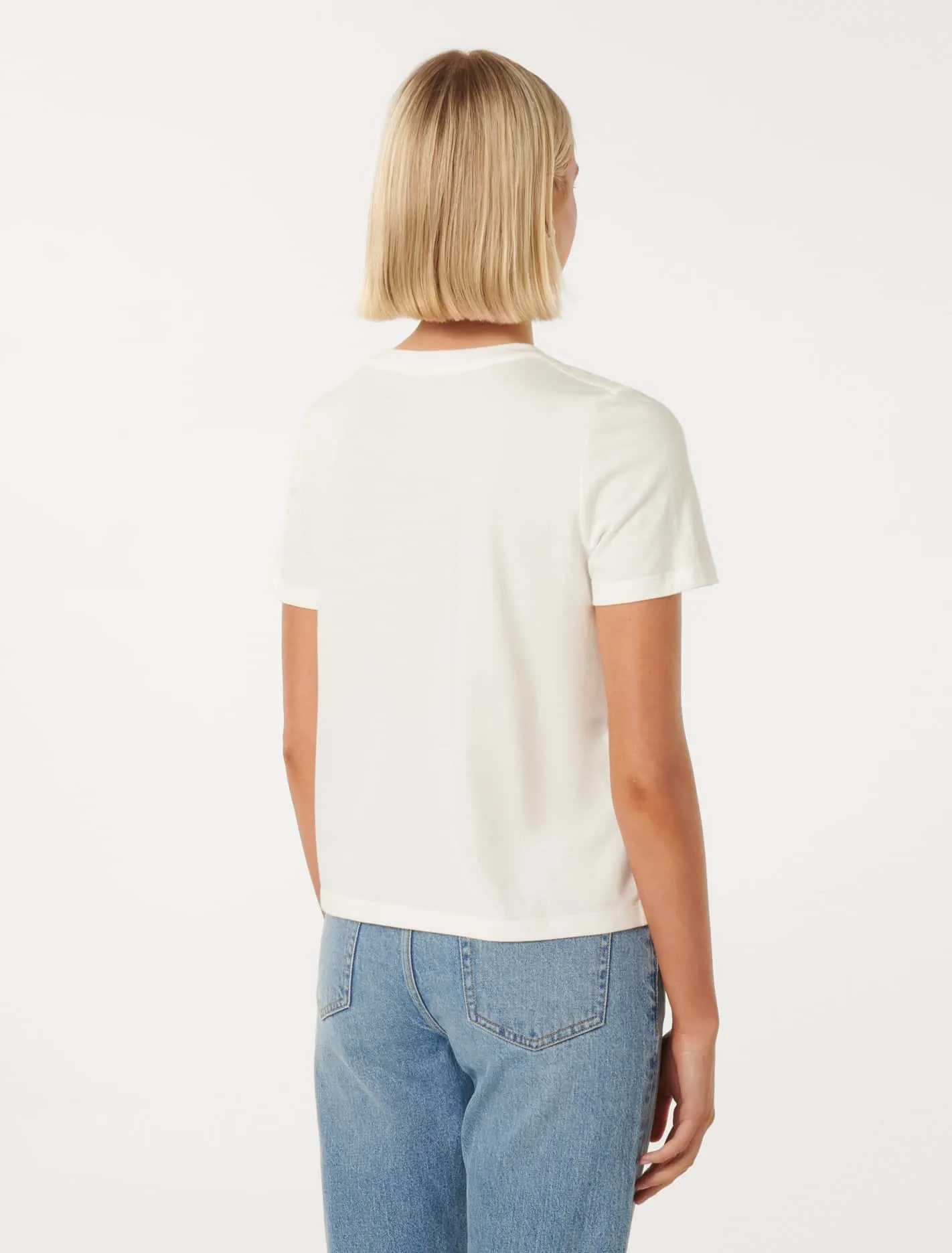 Lara Boxy Crew Neck T-shirt