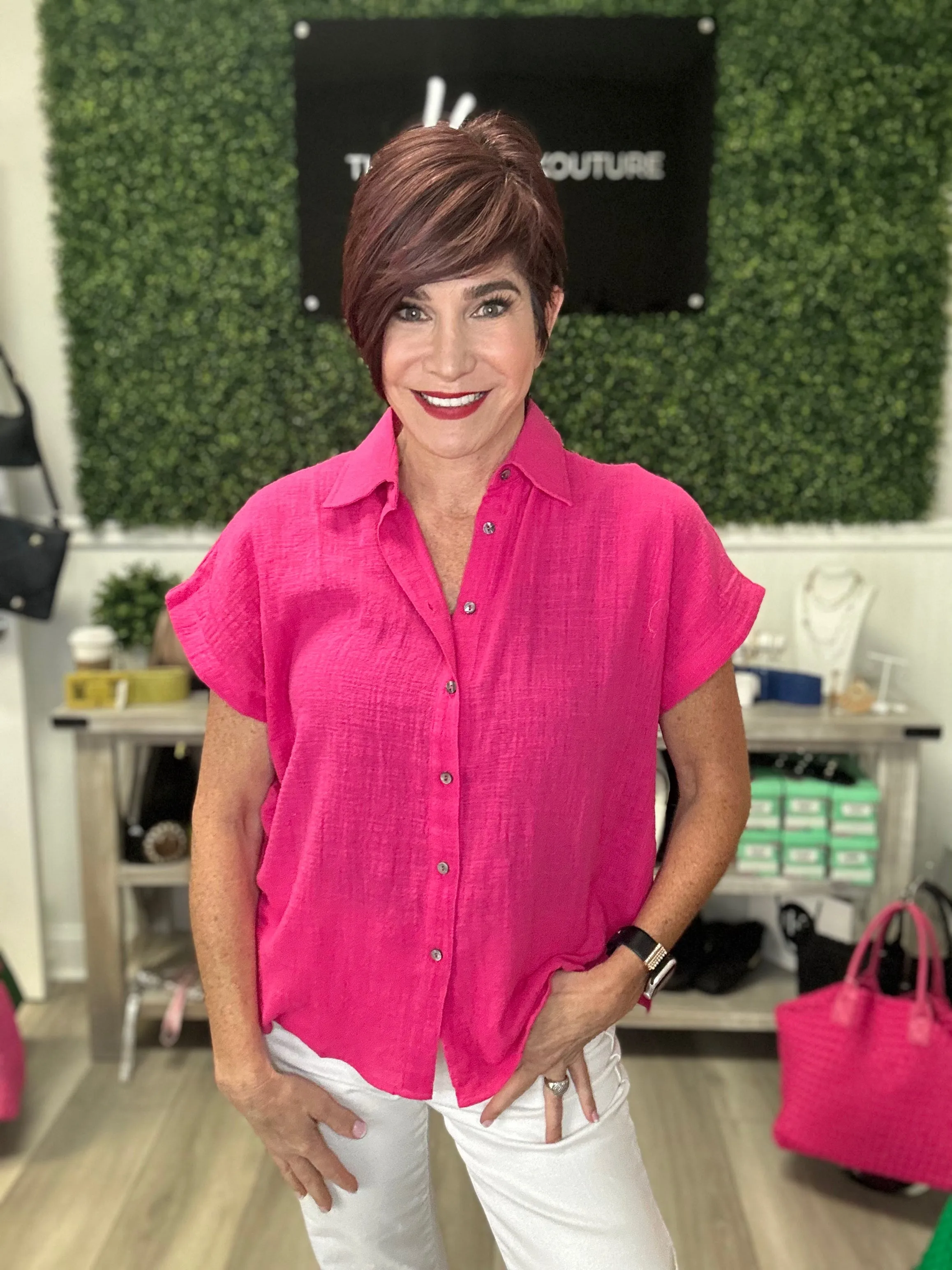 Spring Gauze Top