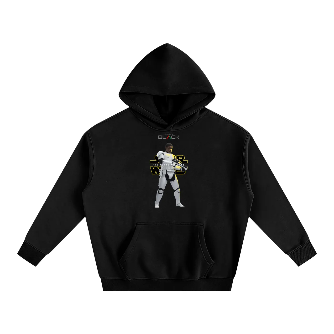 Star Wars | Actively Black Storm Trooper Finn Hoodie