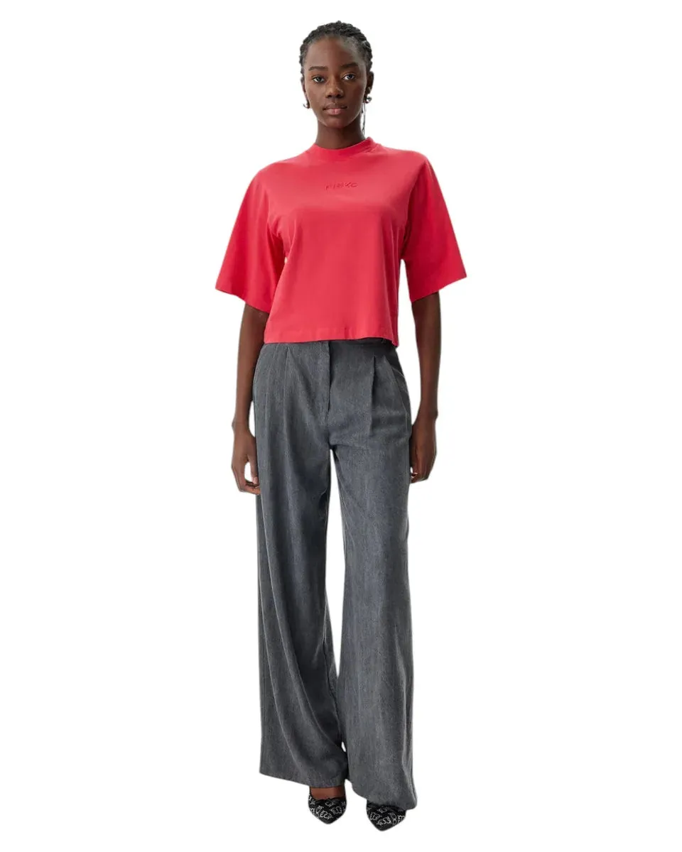 T-shirt Boxy a Maniche Ampie
