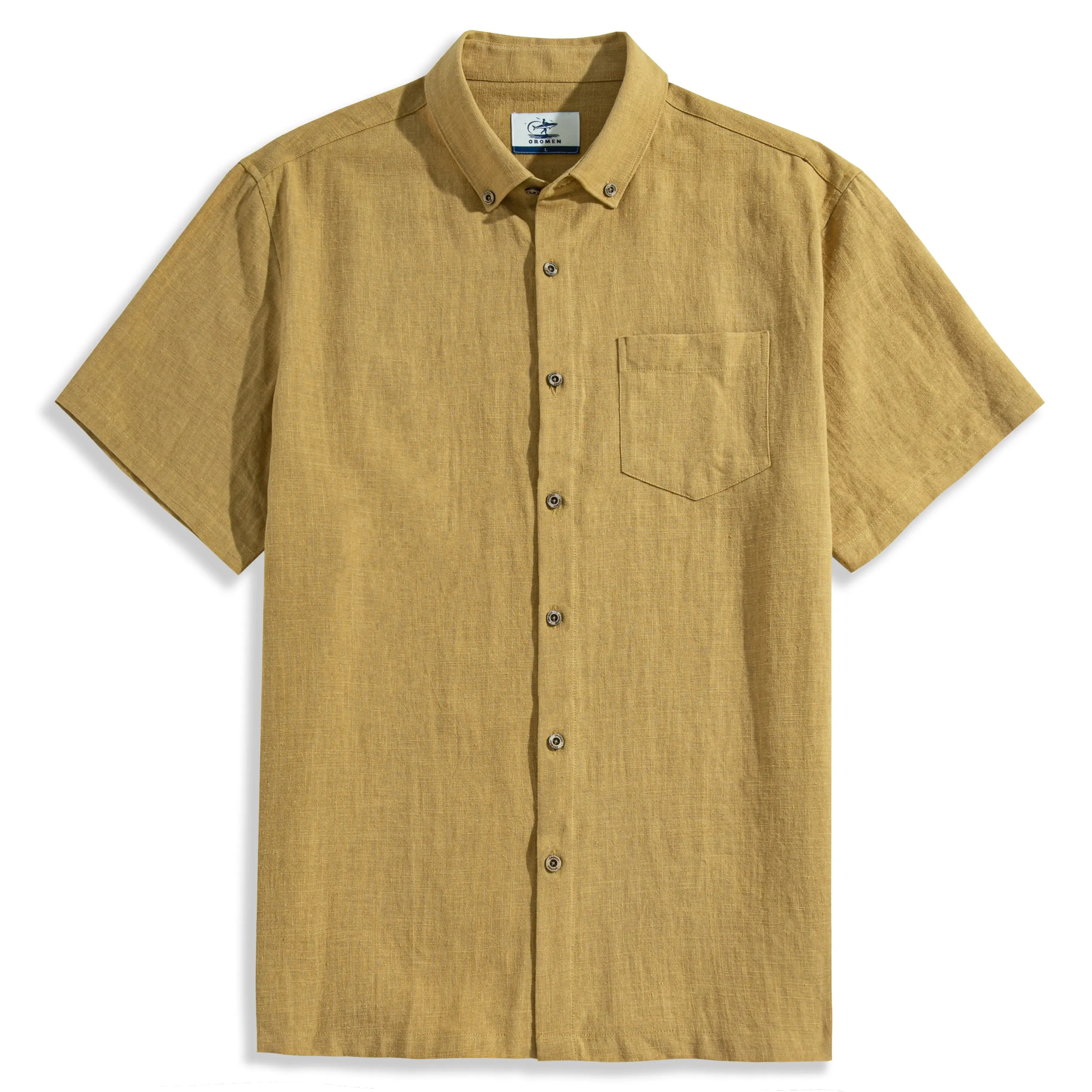 Tailored Linen Short Sleeve Shirt
