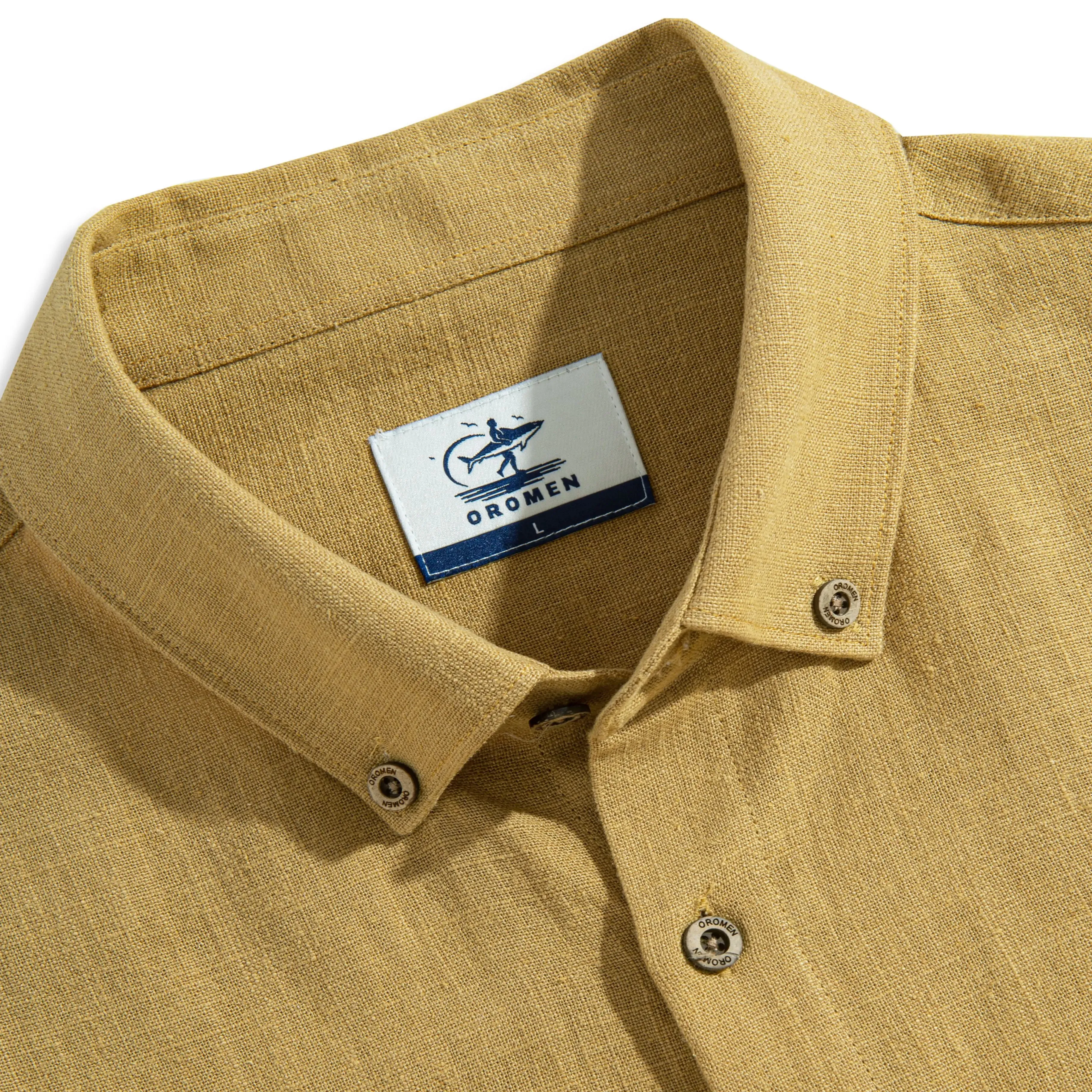 Tailored Linen Short Sleeve Shirt