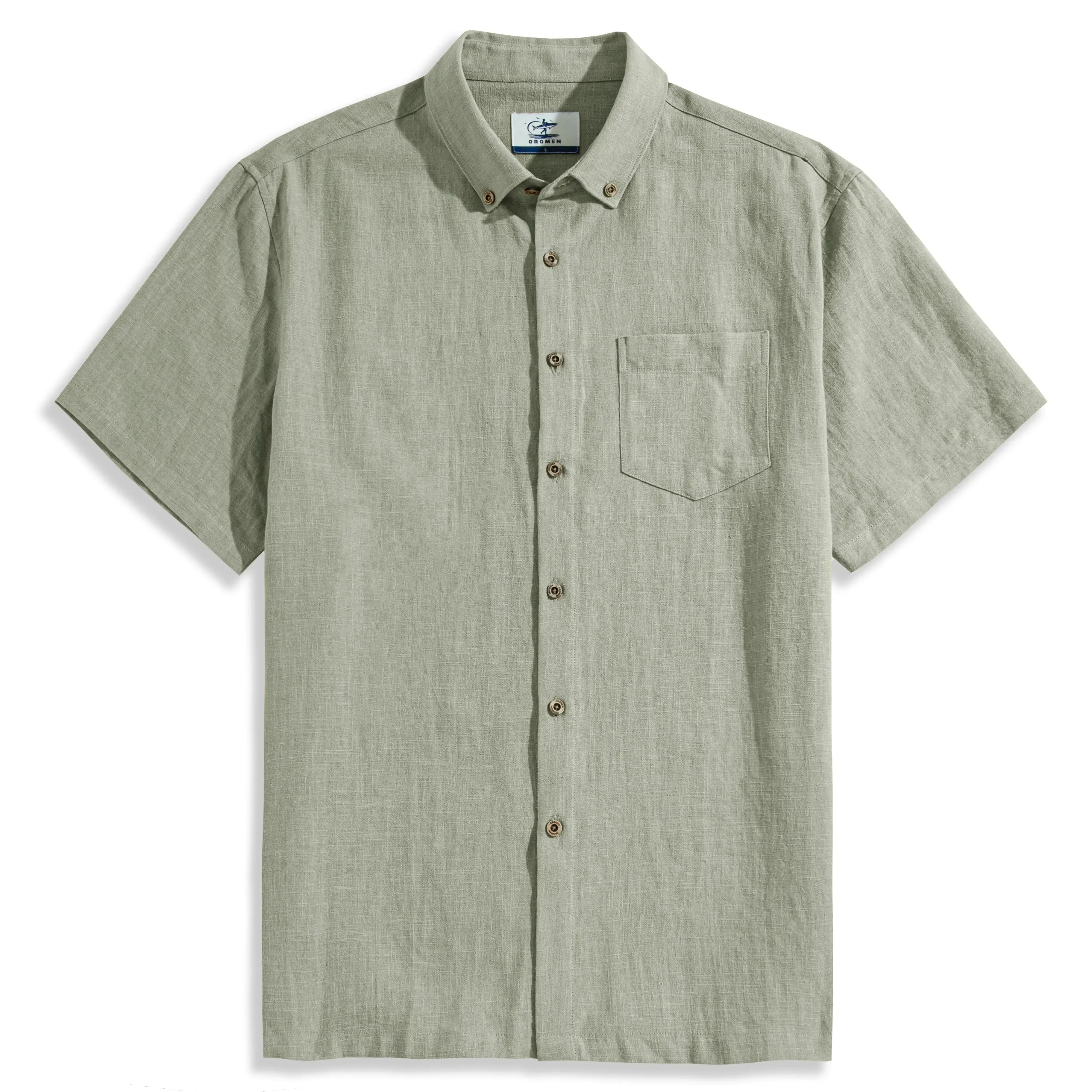 Tailored Linen Short Sleeve Shirt