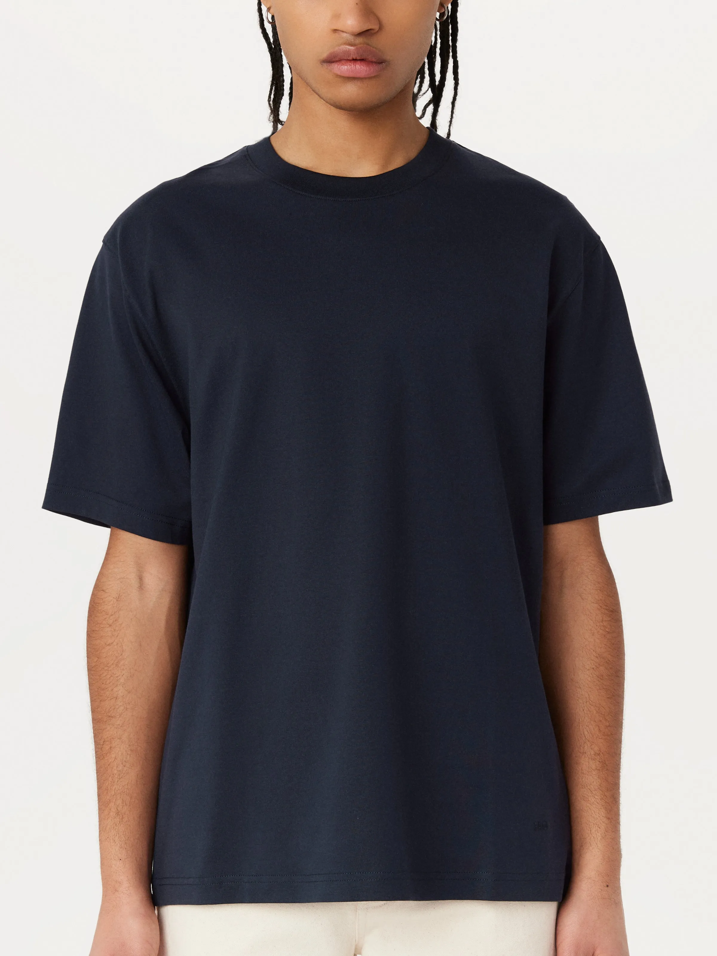 The Boxy T-Shirt in Deep Blue