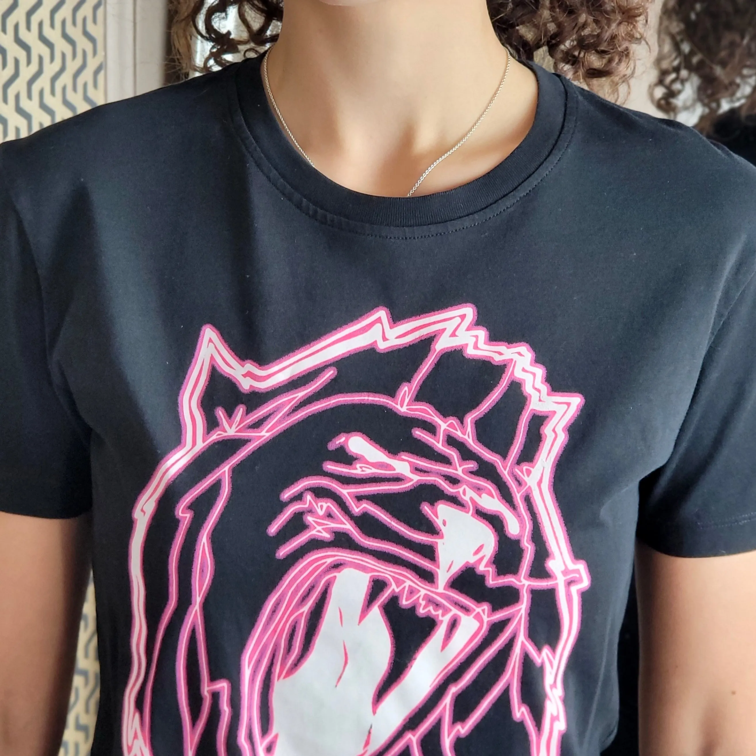 VERSUS VERSACE GRAPHIC T-SHIRT SIZE XS