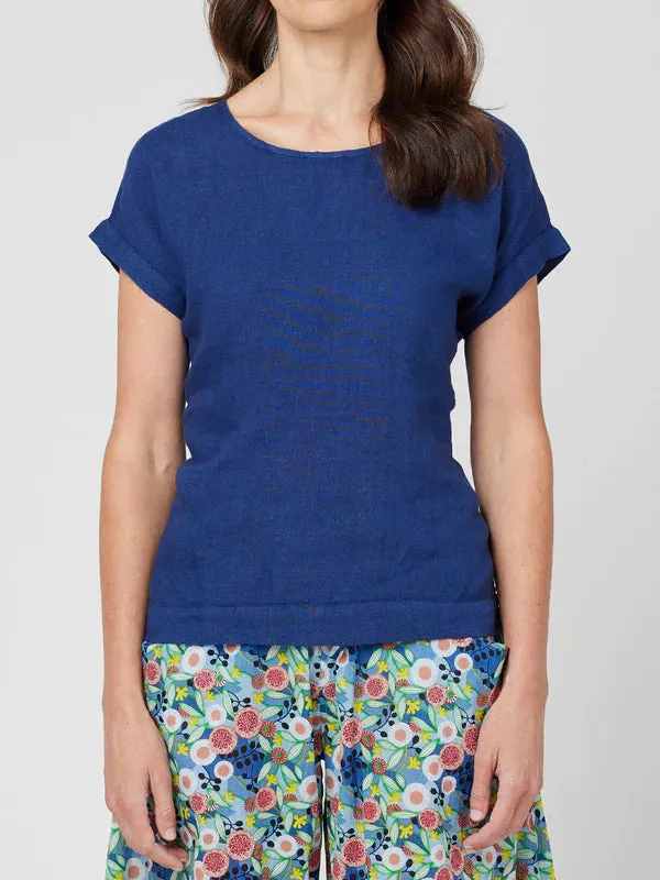 VICKY LINEN TOP